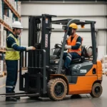 Curso Empilhadeira Combustão Certificação Profissional