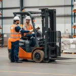 Curso Empilhadeira Combustão Qualificação Industrial